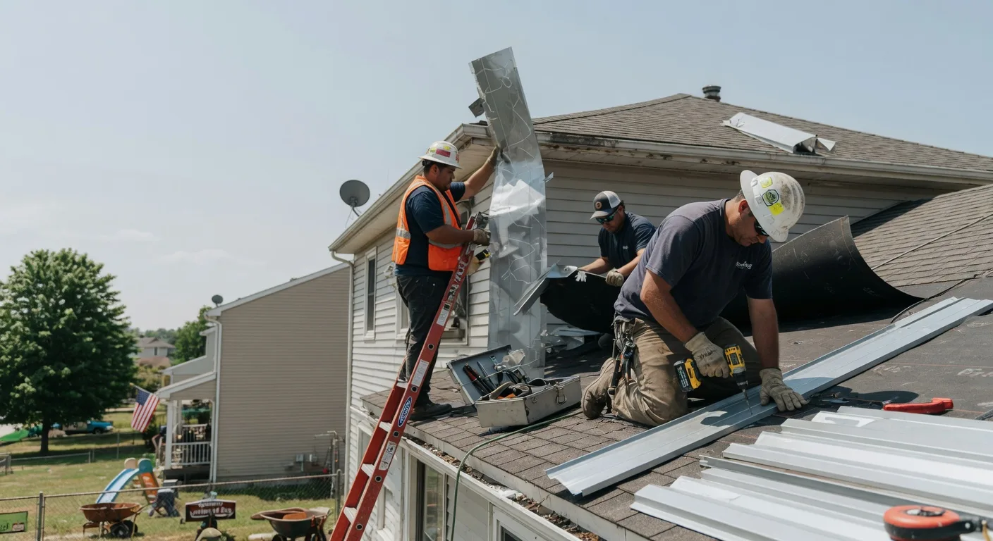 Storm Damage Metal Roof Repair in Hannaford, ND